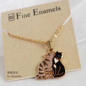 猫ネックレス