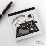 メモパッド・ネコ静かな時間