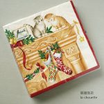 ペーパーナプキン・クリスマスキャット